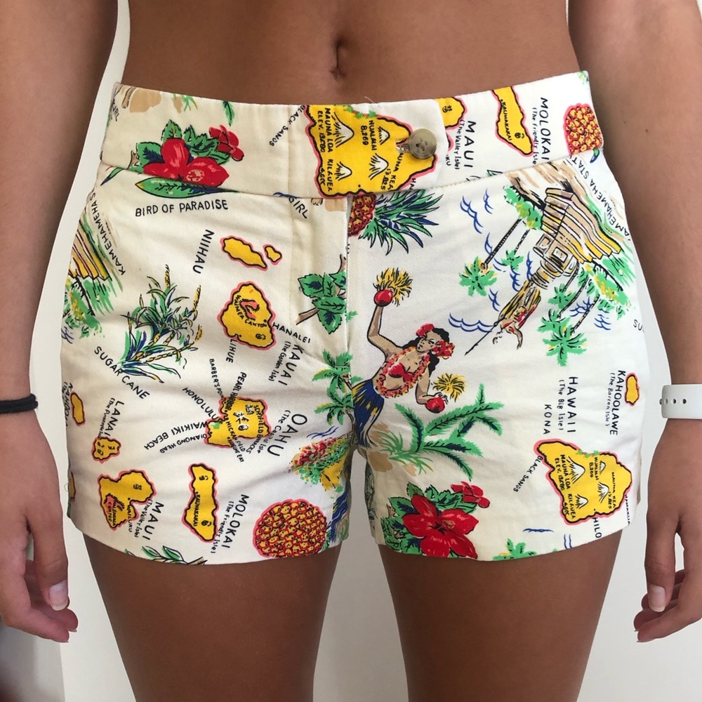 J. Crew Tropical Shorts
